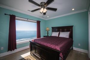 Postel nebo postele na pokoji v ubytování Hannah's Choice