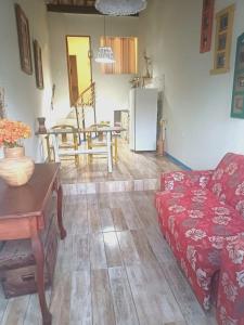 Χώρος καθιστικού στο Casinha Indira Centro Histórico