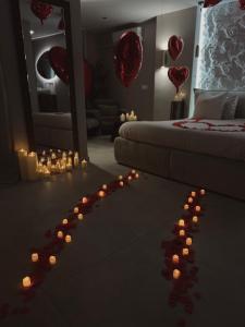 Postel nebo postele na pokoji v ubytování L instant précieux + 5 fotografií