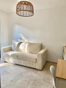 Χώρος καθιστικού στο L'échappée