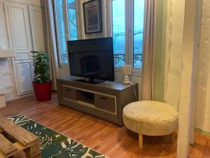 Μια τηλεόραση ή/και κέντρο ψυχαγωγίας στο Appartement champenois