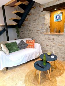 Posezení v ubytování Gîte Casa Liã