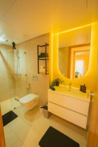 Koupelna v ubytování Amberdi Noria Apartment Marrakech