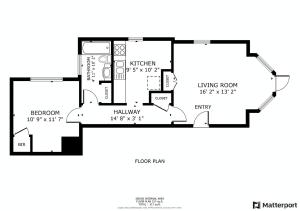 a floor plan of a house at Wolfville Veranda Suite 1 Downtown Vibrancy in Wolfville