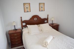 Een bed of bedden in een kamer bij Chuca House