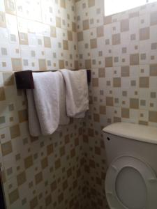 Koupelna v ubytování Coastview Properties