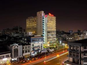 Cảnh Chennai hoặc tầm nhìn thành phố từ khách sạn