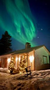 Bygningen som feriehuset ligger i