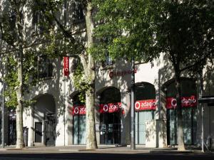 a cocacola store on the side of a building at Aparthotel Adagio Lyon Patio Confluence in Lyon