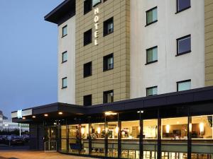 a rendering of the front of a hotel at ibis budget Southampton Centre in Southampton