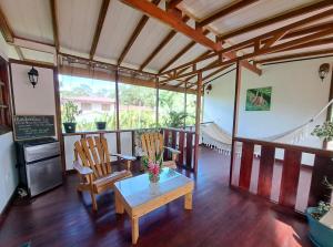 Balkón nebo terasa v ubytování Hotel Tropical + 25 fotografií