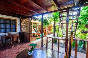 Balkón nebo terasa v ubytování Hotel Tropical