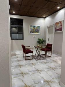Posezení v ubytování Les apparts de la Casa