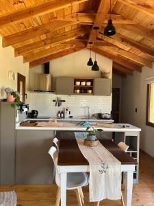 Kuchyň nebo kuchyňský kout v ubytování El Bosque