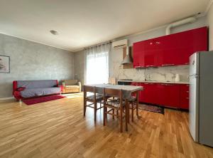 Kuchyň nebo kuchyňský kout v ubytování La Casa di Raffi