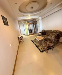 Χώρος καθιστικού στο Солнечная квартира