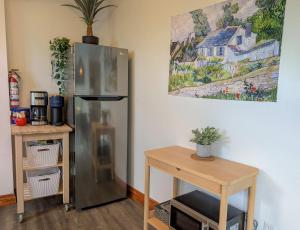 Η κουζίνα ή μικρή κουζίνα στο Condo 2 - Bord de l'eau SPA Barbecue & Foyer +41 φωτογραφίες