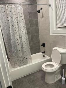 Koupelna v ubytování Temperly Heavon