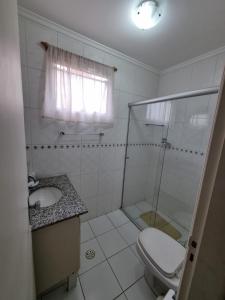 Koupelna v ubytování Refúgio Flor do Mar