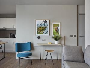 Χώρος καθιστικού στο Aparthotel Adagio Paris Suresnes Longchamp +65 φωτογραφίες