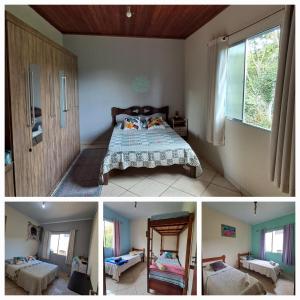 Ένα ή περισσότερα κρεβάτια σε δωμάτιο στο Casadaleila