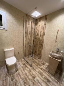 Koupelna v ubytování Mazaya Pyramids view inn