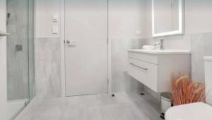 Koupelna v ubytování Modern Studio with fantastic Mountain Views + 4 fotografie