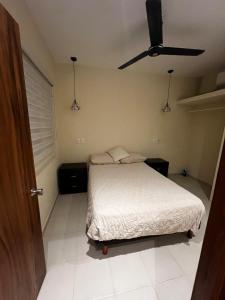 Ένα ή περισσότερα κρεβάτια σε δωμάτιο στο Apartamento Valle