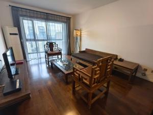 Χώρος καθιστικού στο Room 2602, Building 4, Shiqiao International Trade Apartments