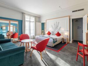 Posezení v ubytování Mercure Lyon Centre Château Perrache + 132 fotografií