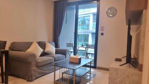 Khu vực ghế ngồi tại Silk Ao Nang Condominium