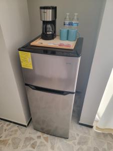 Kuchyň nebo kuchyňský kout v ubytování Suites & Lofts Olivier