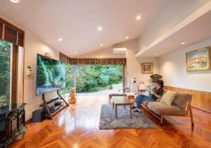 Khu vực ghế ngồi tại Mineyama Green Villa - Vacation STAY 17243