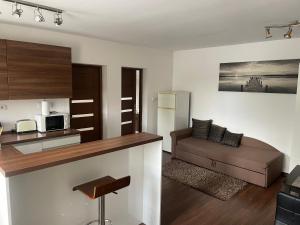 Η κουζίνα ή μικρή κουζίνα στο Apartmany Star