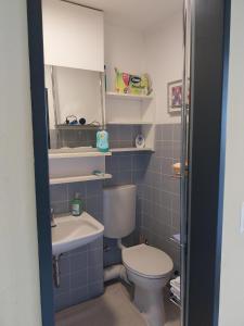 Koupelna v ubytování Ferienwohnung Francesco