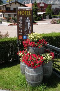 Aed väljaspool majutusasutust Hotel Garni La Vigna - Adult Friendly