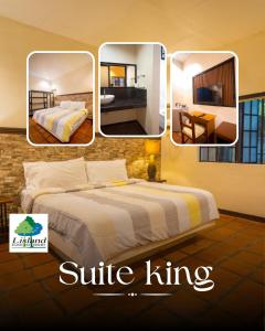 Postel nebo postele na pokoji v ubytování Lisland Rainforest Resort