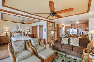 Posezení v ubytování Alii Villas #229 condo