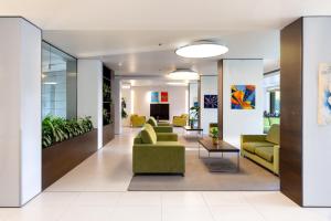 Khu vực ghế ngồi tại Hilton Garden Inn Venice Mestre