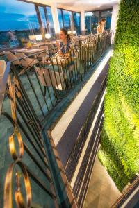 Balkón nebo terasa v ubytování Hotel Ewerdin + 1 fotografie