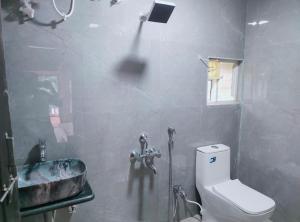 Un baño de MonkeyCap Tourist Hostel