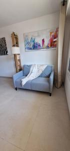 Χώρος καθιστικού στο Aix Centre Cosy Calme Garage Terrasse