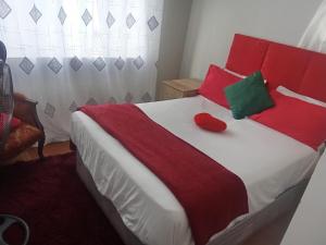 Postel nebo postele na pokoji v ubytování Tranquility Homes