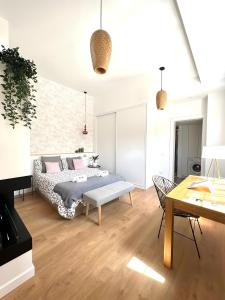 Moderno Apartamentoにあるベッド