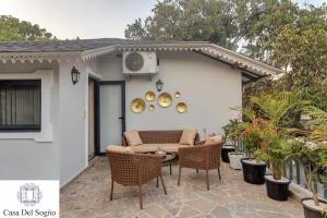 Κήπος έξω από το Lime Tree 4 BHK Villa with Private Pool Anjuna Beach Goa