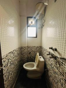 Koupelna v ubytování Hotel Blue Light - Sakrt Metro