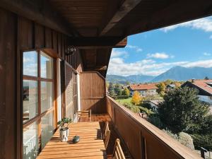 Nespecifikovaný výhled na hory nebo výhled na hory při pohledu z apartmánu