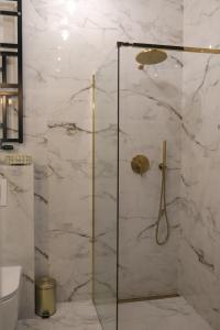 Ένα μπάνιο στο Studio Gdańsk Luxury Stay