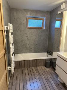 Et badeværelse på Magnifique chalet Arcs 1600