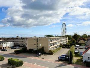 una vista del London Eye da un parcheggio di Blankwasser 11 a Grömnitzerhagen